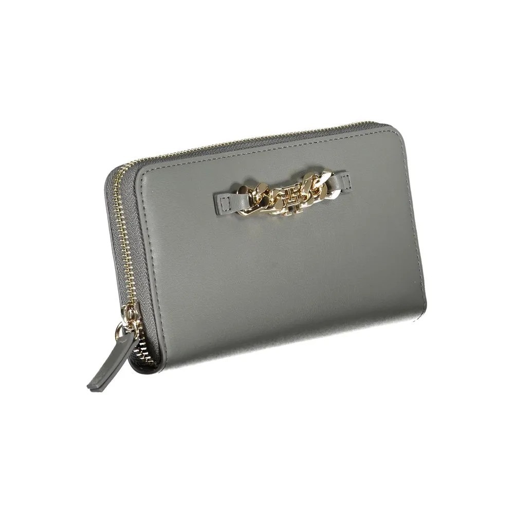 Chic Gray Polyethylene Compact Wallet sold by Louxly product image thumbnail 3