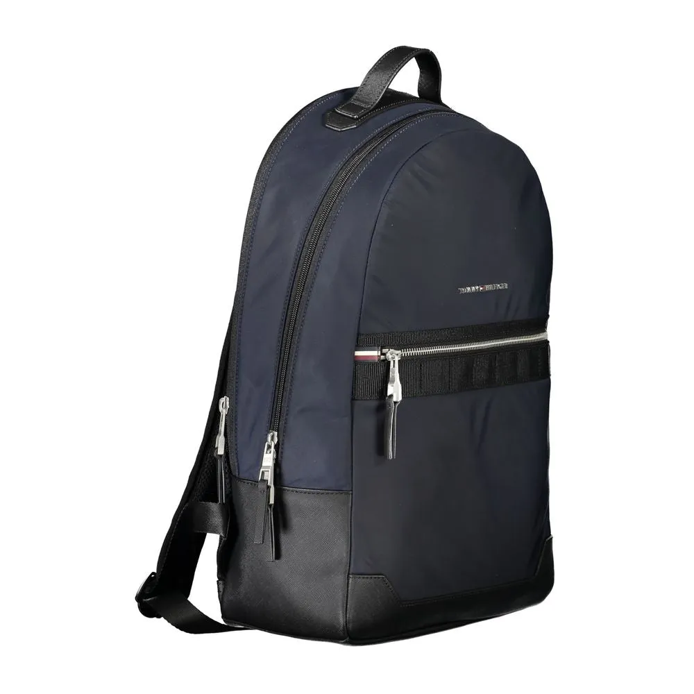 Elegant Contrast Detail Blue Backpack sold by Louxly product image thumbnail 3