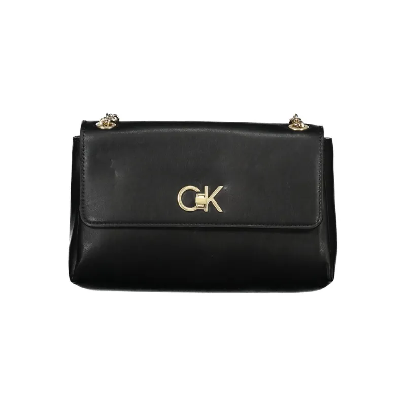 Black Polyester Handbag sold by Louxly