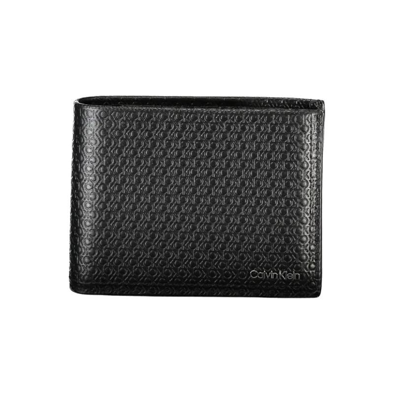 Sleek Black Leather Bifold Wallet with RFID Block sold by Louxly