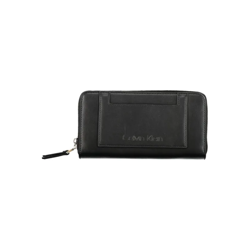 Elegant Black Multi-Compartment Wallet sold by Louxly