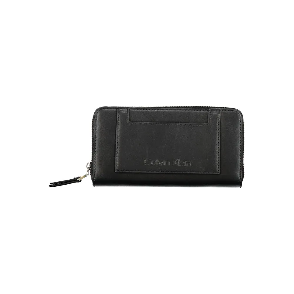 Elegant Black Multi-Compartment Wallet sold by Louxly