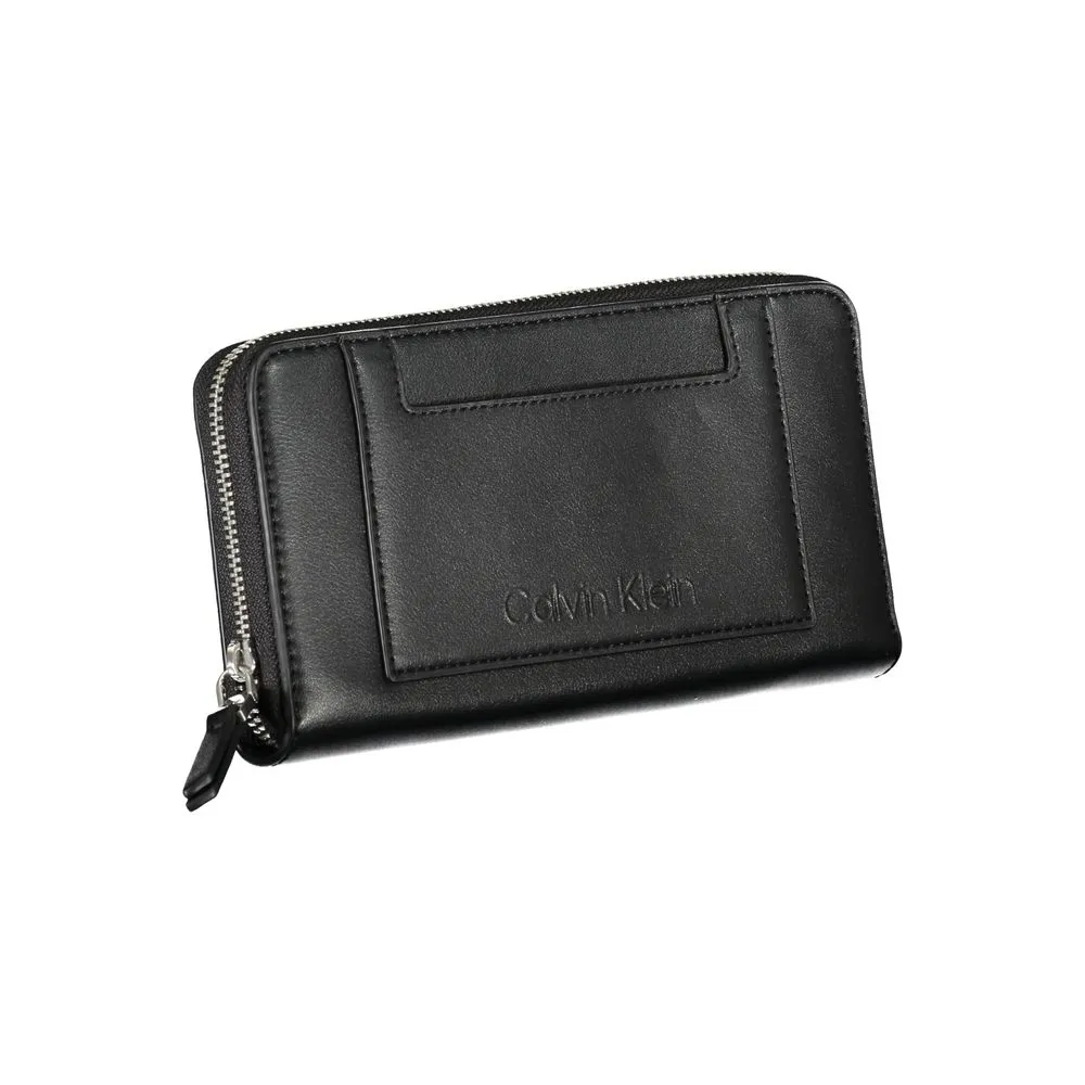 Elegant Black Multi-Compartment Wallet sold by Louxly product image thumbnail 3