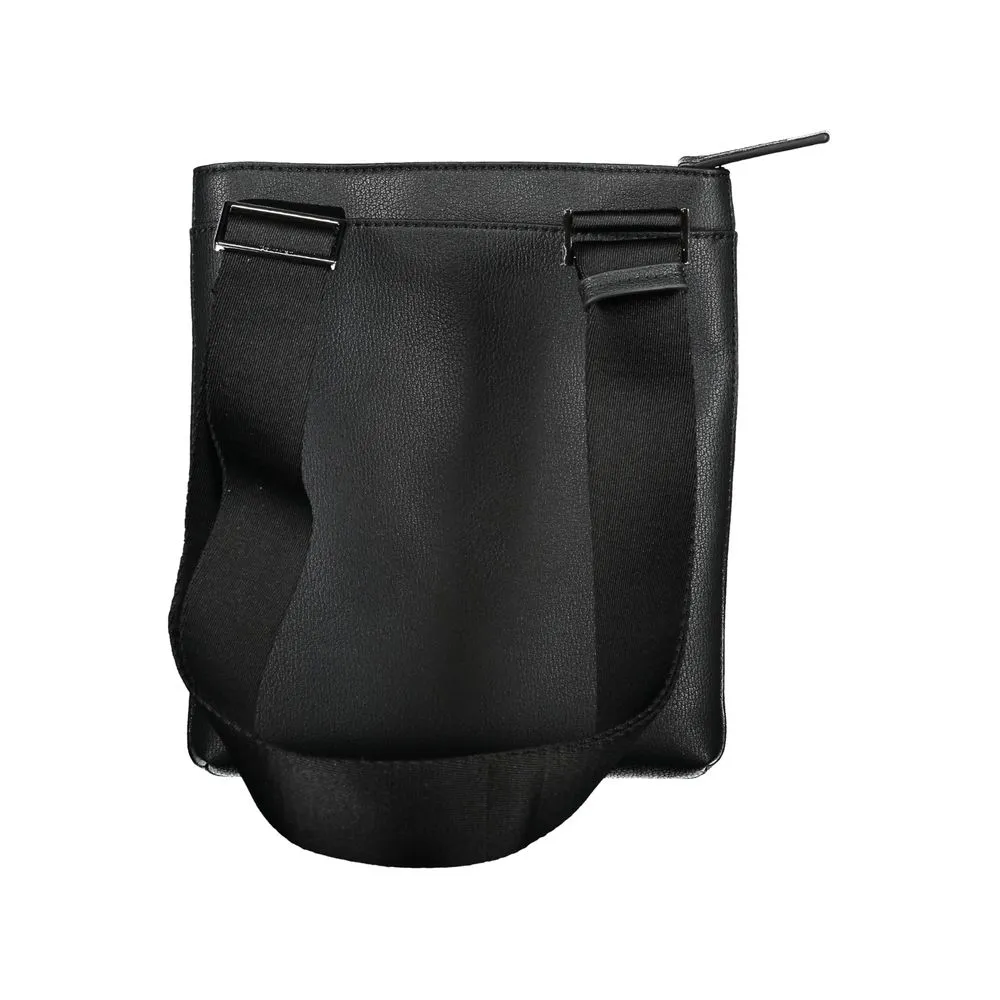 Elegant Black Shoulder Bag with Contrasting Details sold by Louxly product image thumbnail 2
