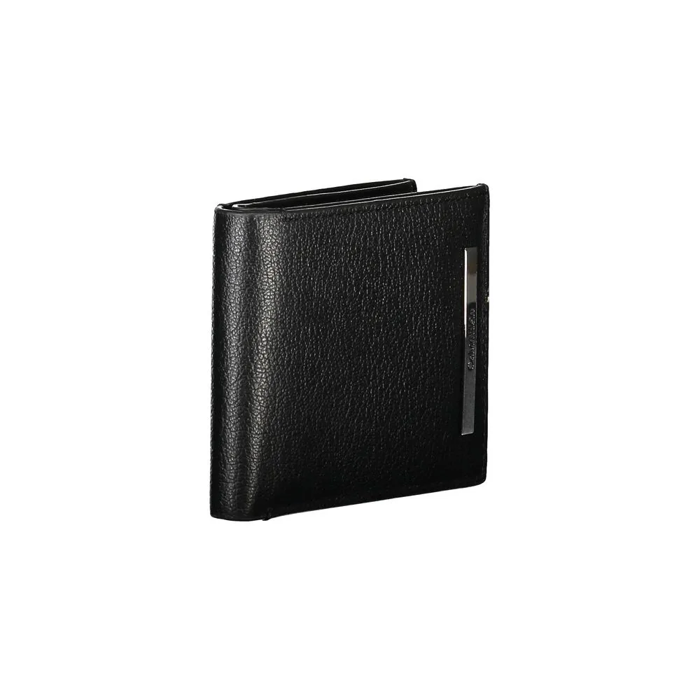 Elegant Black Leather Wallet with RFID Block sold by Louxly product image thumbnail 3