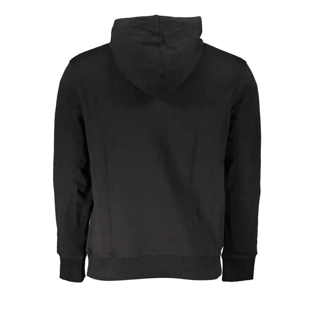 Sleek Cotton Hooded Sweatshirt with Logo sold by Louxly product image thumbnail 2