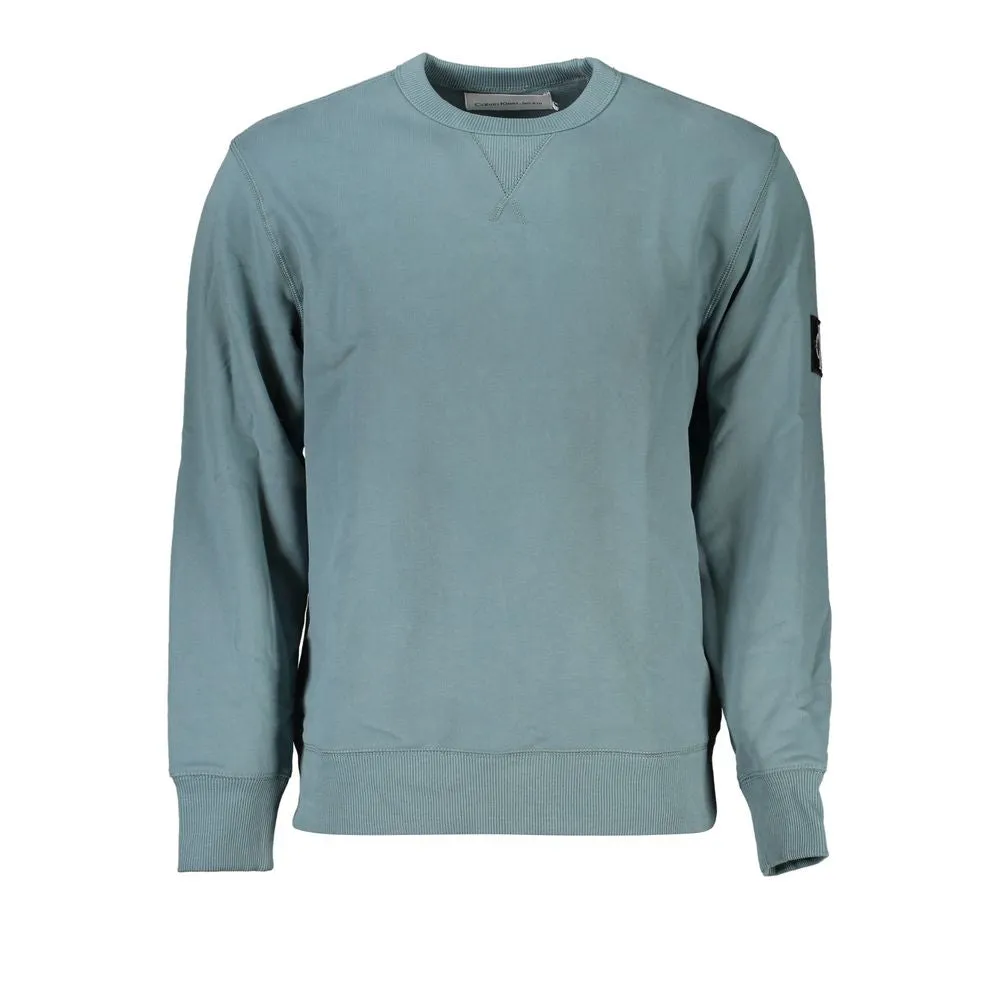 Eco-Conscious Green Crew Neck Sweatshirt sold by Louxly