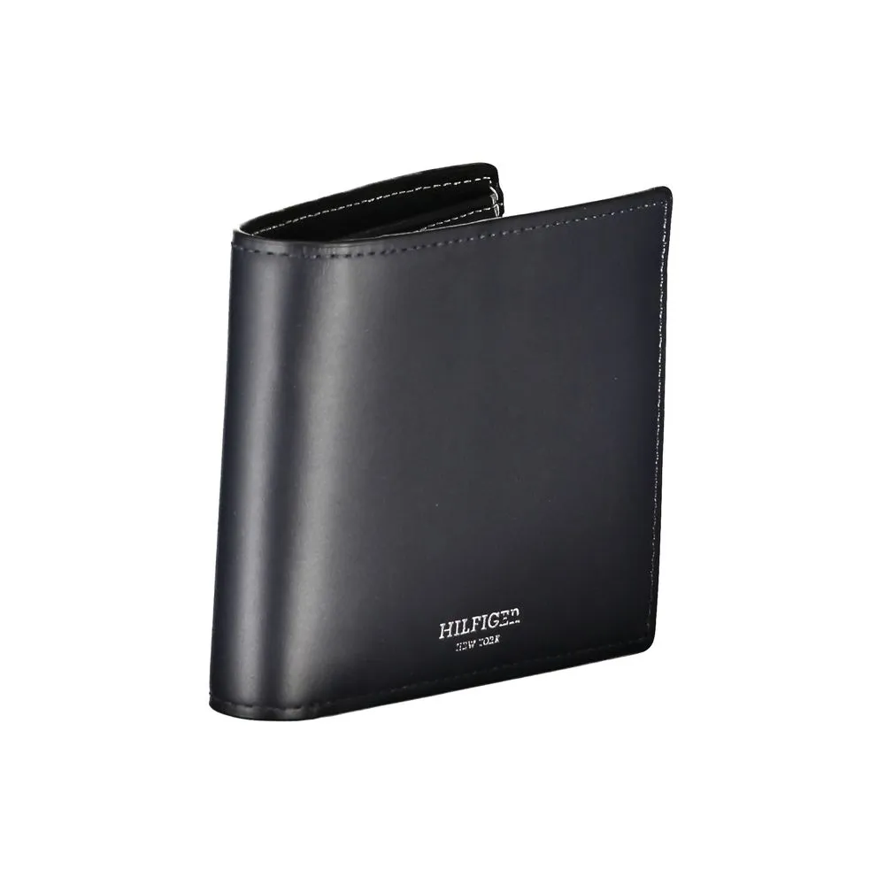 Elegant Blue Leather Bi-Fold Wallet sold by Louxly product image thumbnail 3