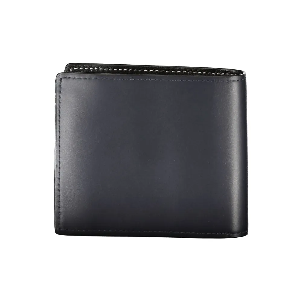 Elegant Blue Leather Bi-Fold Wallet sold by Louxly product image thumbnail 2
