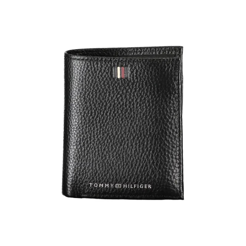 Elegant Black Leather Bi-Fold Wallet sold by Louxly