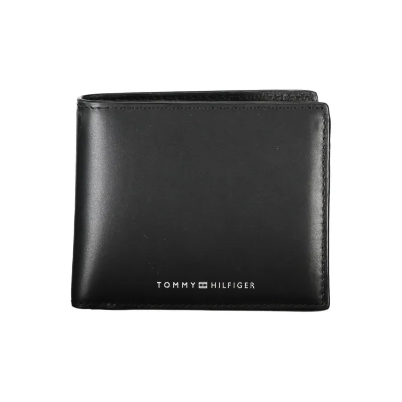 Sleek Black Leather Wallet for the Modern Man sold by Louxly