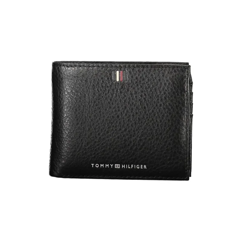 Sleek Black Leather Wallet with Ample Storage sold by Louxly