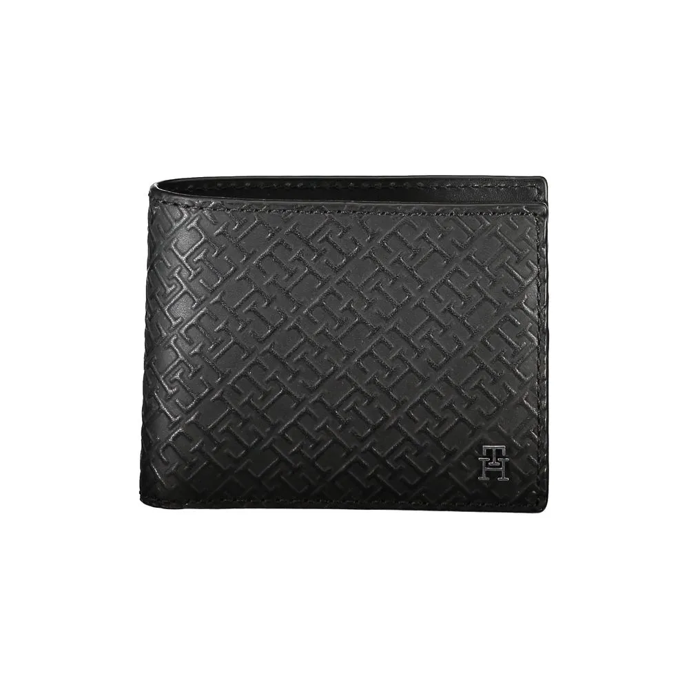 Elegant Leather Double Card Wallet with Contrast Details sold by Louxly