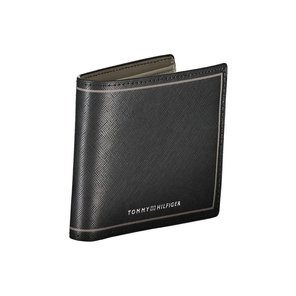 Elegant Black Leather Dual-Compartment Wallet sold by Louxly product image thumbnail 3