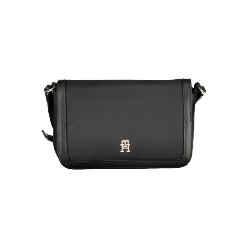 Black Polyester Handbag sold by Louxly