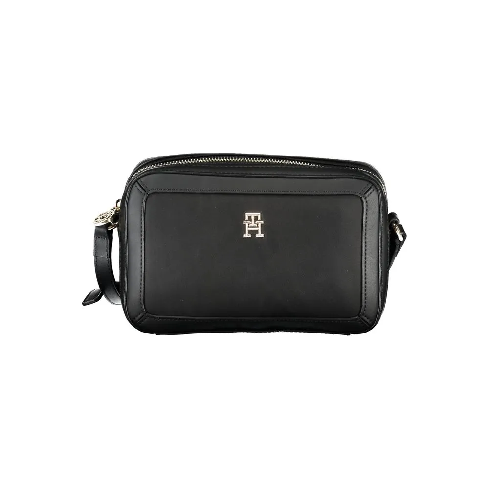 Black Polyester Handbag sold by Louxly