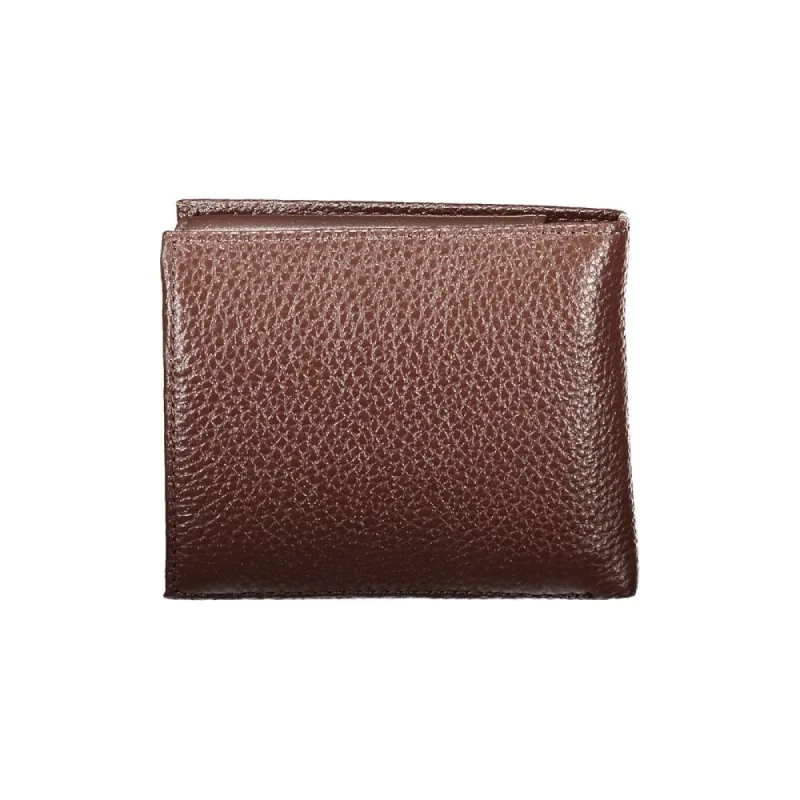 Elegant Brown Leather Bifold Wallet sold by Louxly