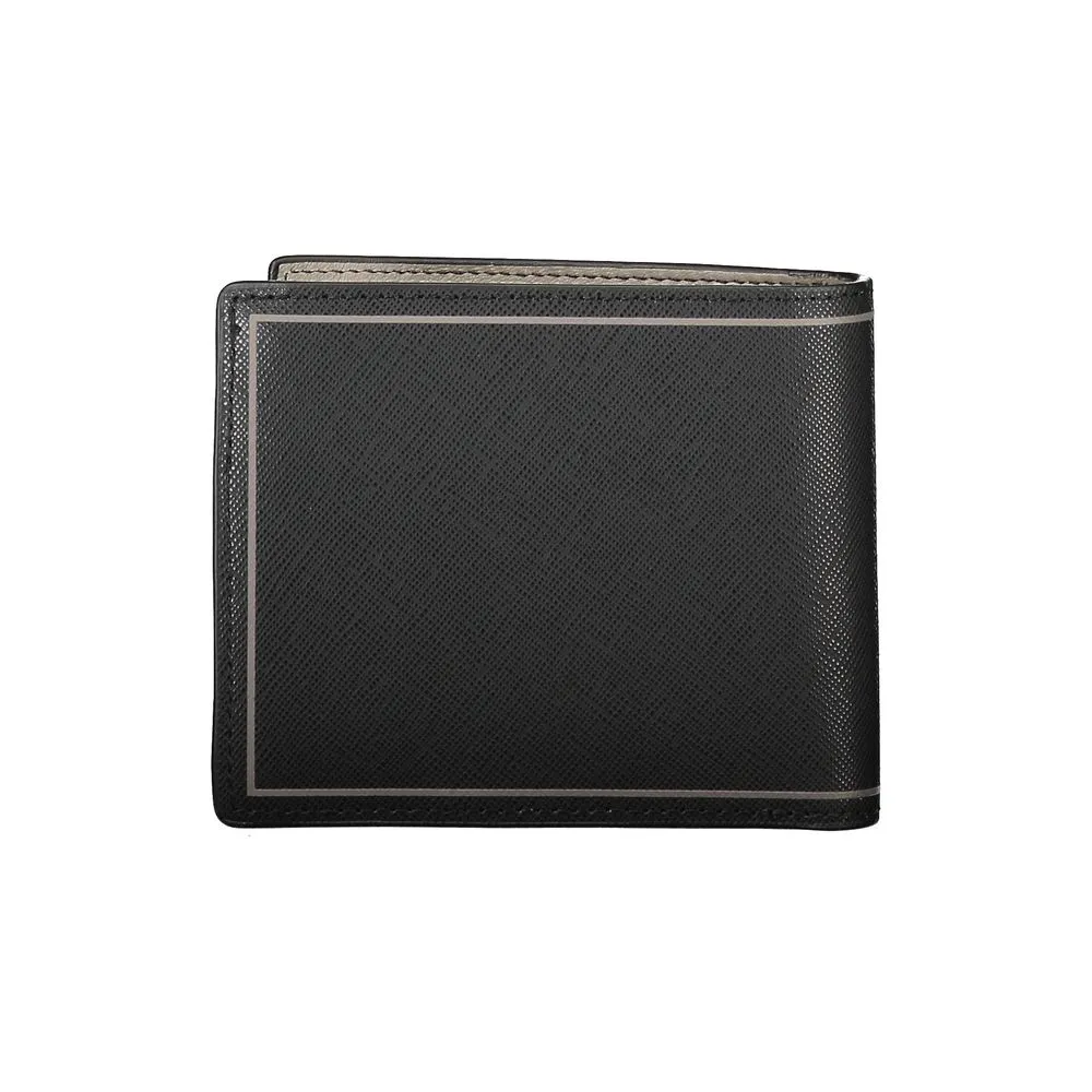 Elegant Black Leather Bifold Wallet sold by Louxly product image thumbnail 2