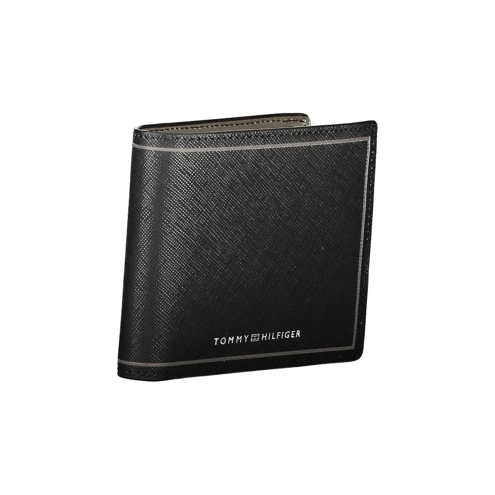 Elegant Black Leather Bifold Wallet sold by Louxly product image thumbnail 3