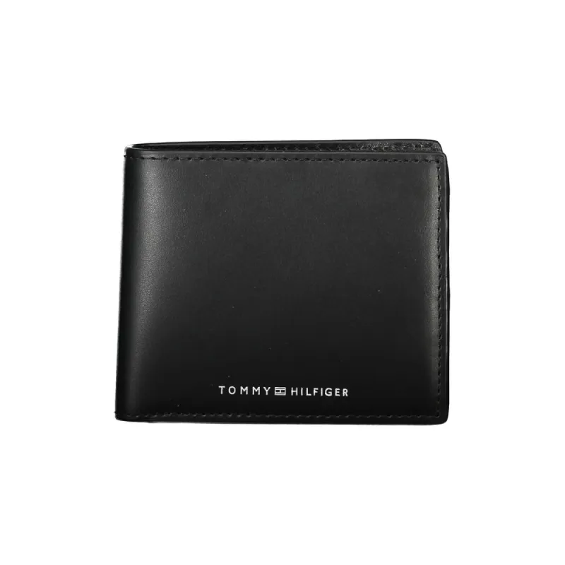 Elegant Black Leather Bifold Men's Wallet sold by Louxly