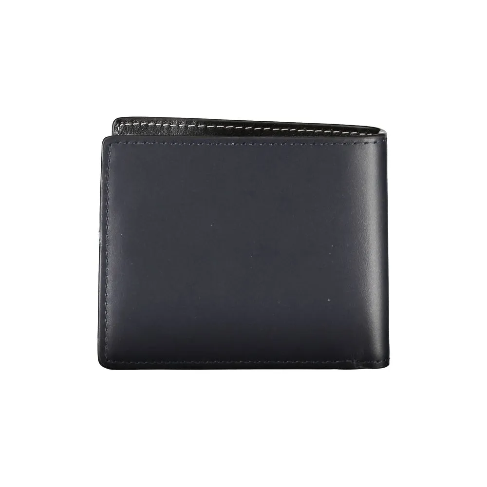 Elegant Blue Leather Bifold Wallet sold by Louxly product image thumbnail 2