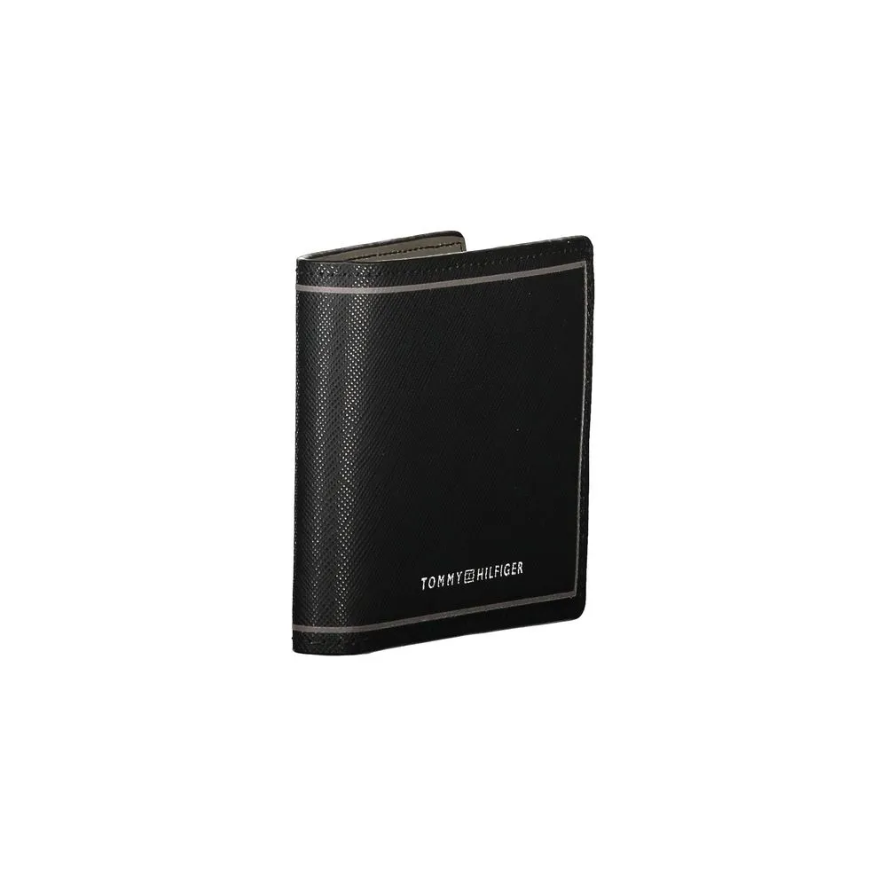 Black Leather Double Card Wallet sold by Louxly product image thumbnail 3