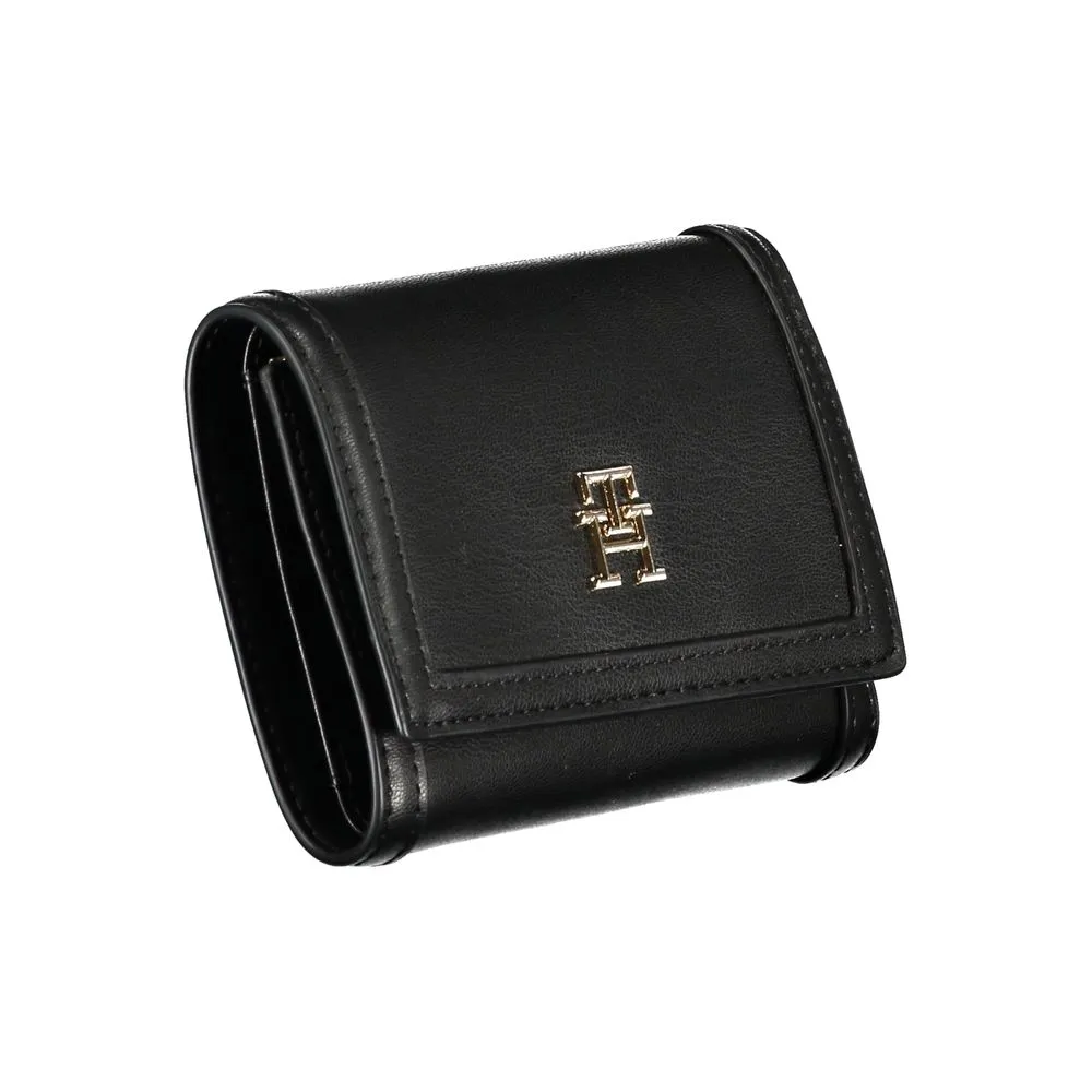 Sleek Black Double-Spaced Wallet with Logo sold by Louxly product image thumbnail 3