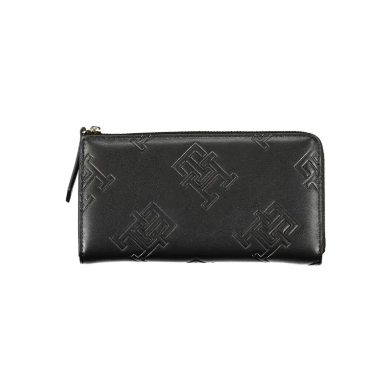 Elegant Zip Wallet with Contrasting Accents sold by Louxly