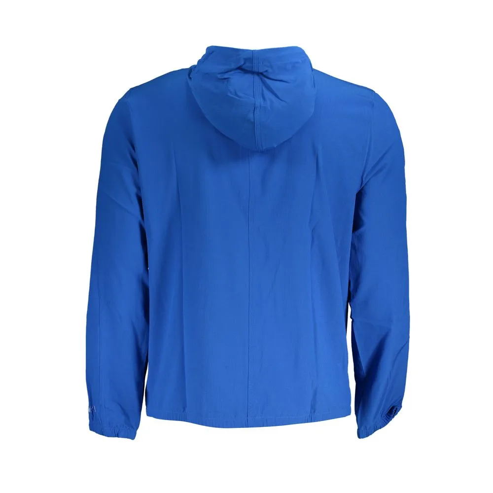 Sleek Hooded Sports Jacket in Vibrant Blue sold by Louxly product image thumbnail 2