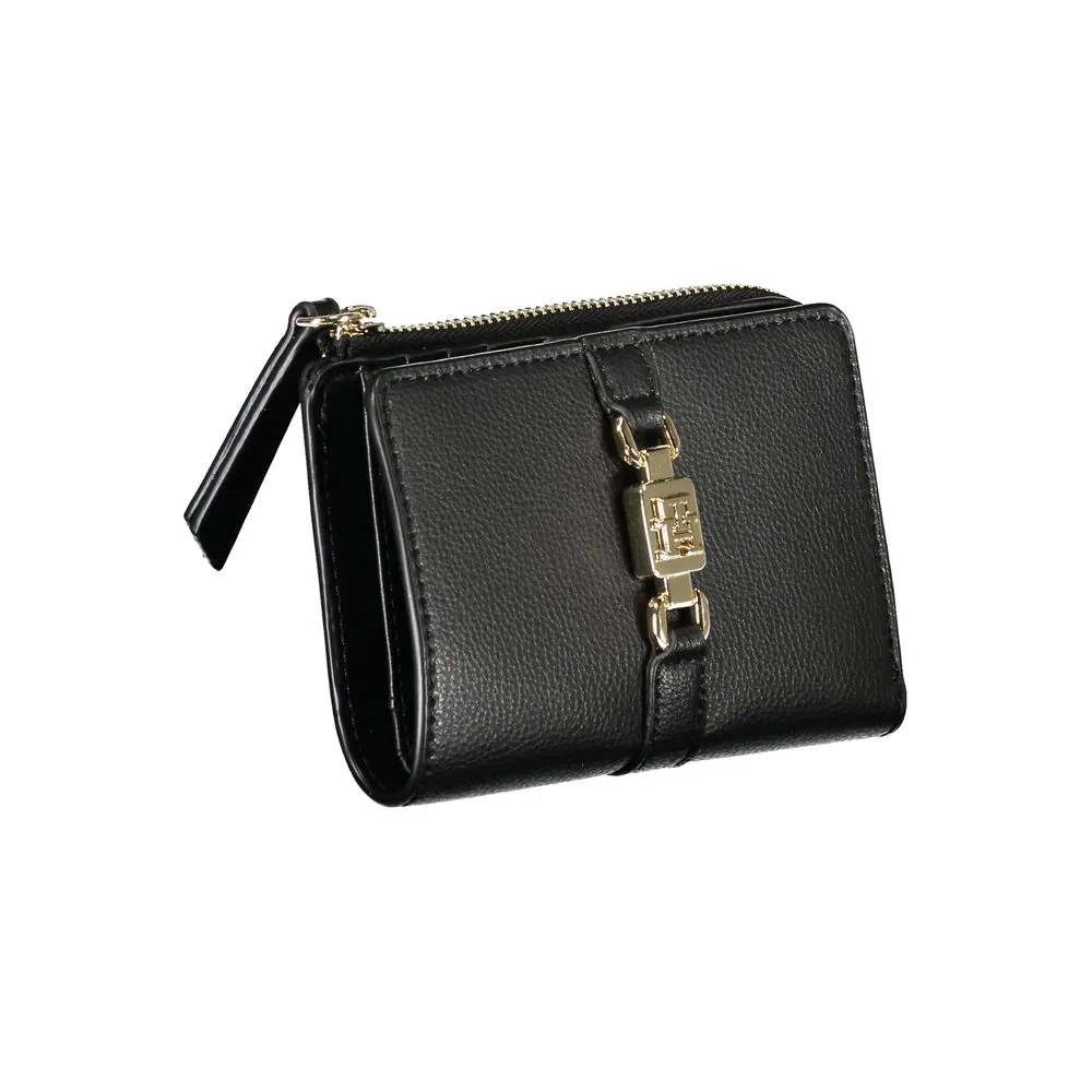 Sleek Black Zip Wallet with Coin Purse sold by Louxly product image thumbnail 3
