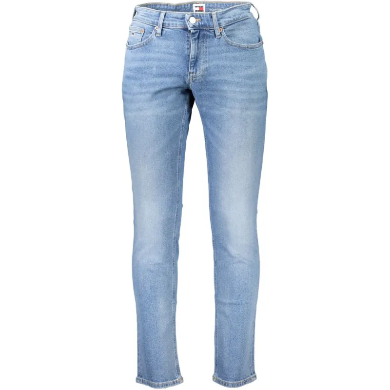Light Blue Cotton Jeans & Pant sold by Louxly