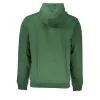 Chic Green Hooded Zip Sweater sold by Louxly