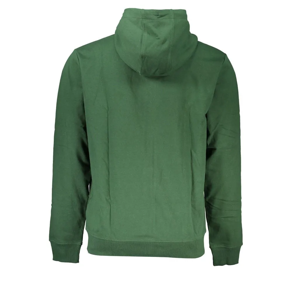 Chic Green Hooded Zip Sweater sold by Louxly product image thumbnail 2