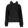 Elegant Hooded Sweatshirt in Timeless Black sold by Louxly