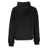 Elegant Hooded Sweatshirt in Timeless Black sold by Louxly