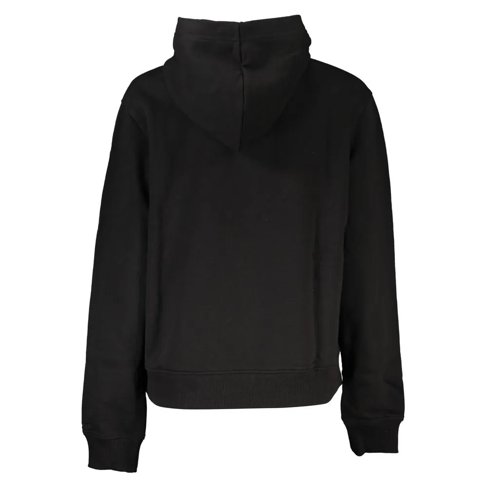 Elegant Hooded Sweatshirt in Timeless Black sold by Louxly product image thumbnail 2