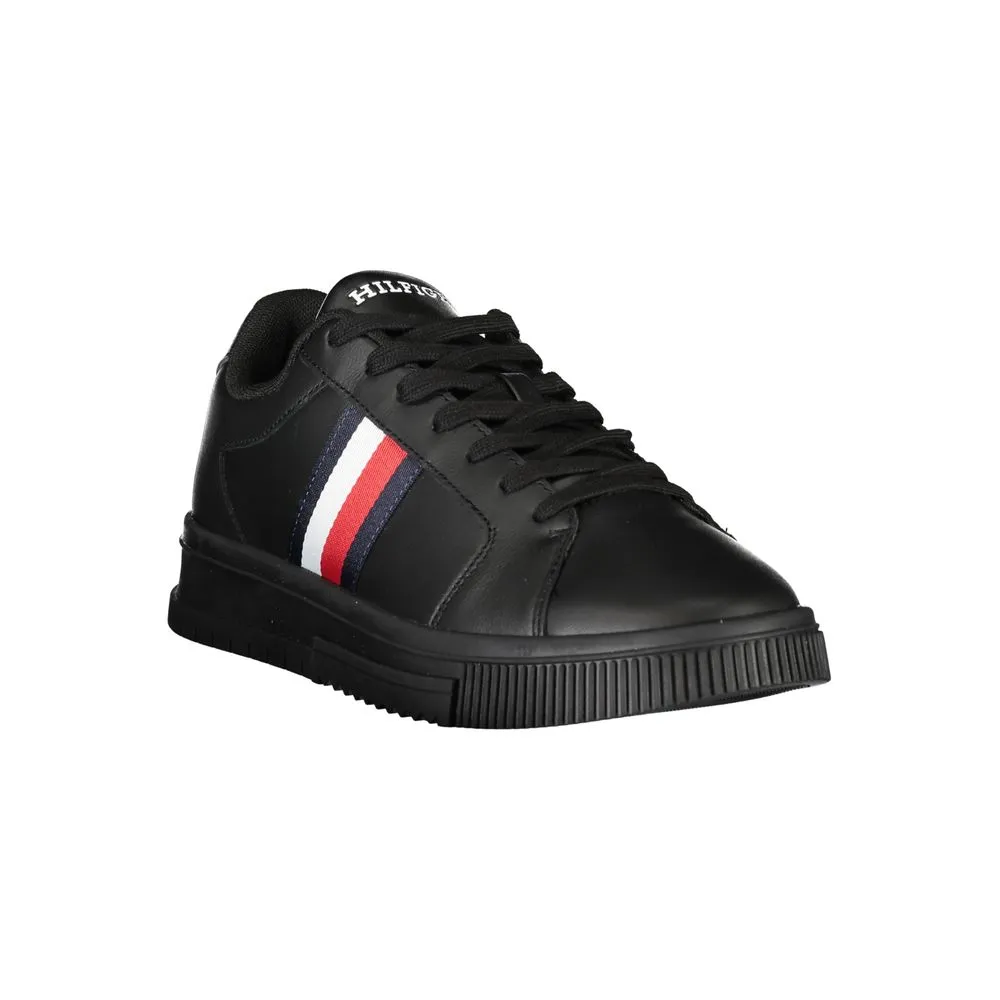Black Leather Men Sneaker sold by Louxly product image thumbnail 2