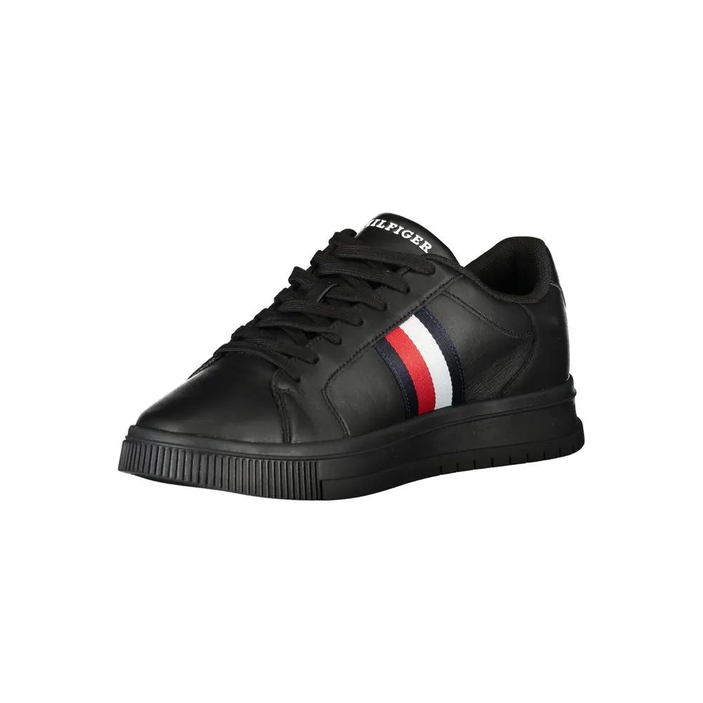 Black Leather Men Sneaker sold by Louxly product image thumbnail 3