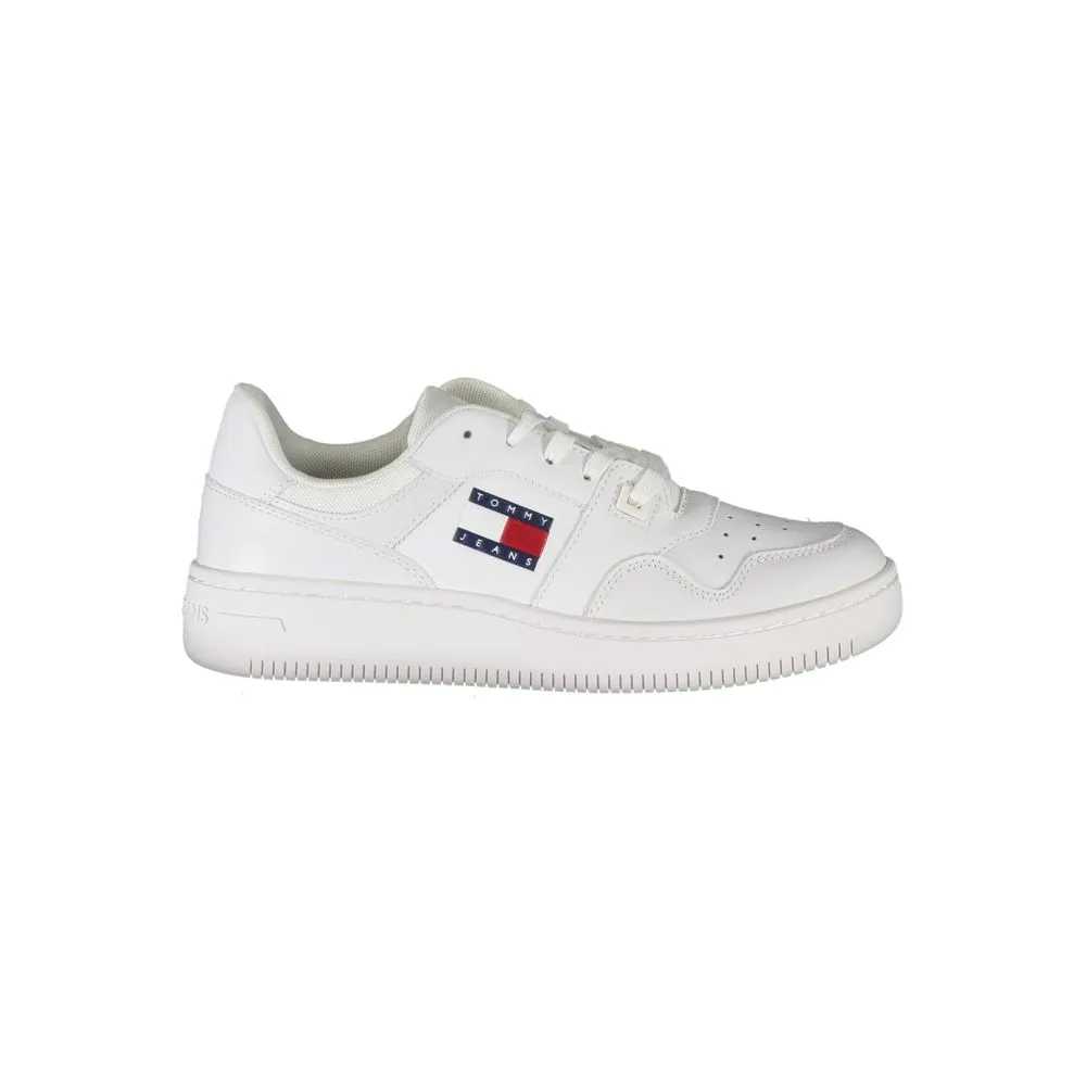 White Leather Women Sneaker sold by Louxly