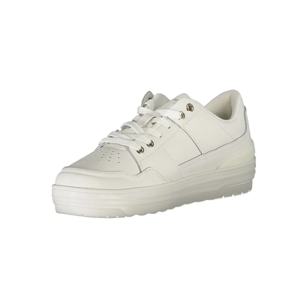 White Leather Women Sneaker sold by Louxly product image thumbnail 3