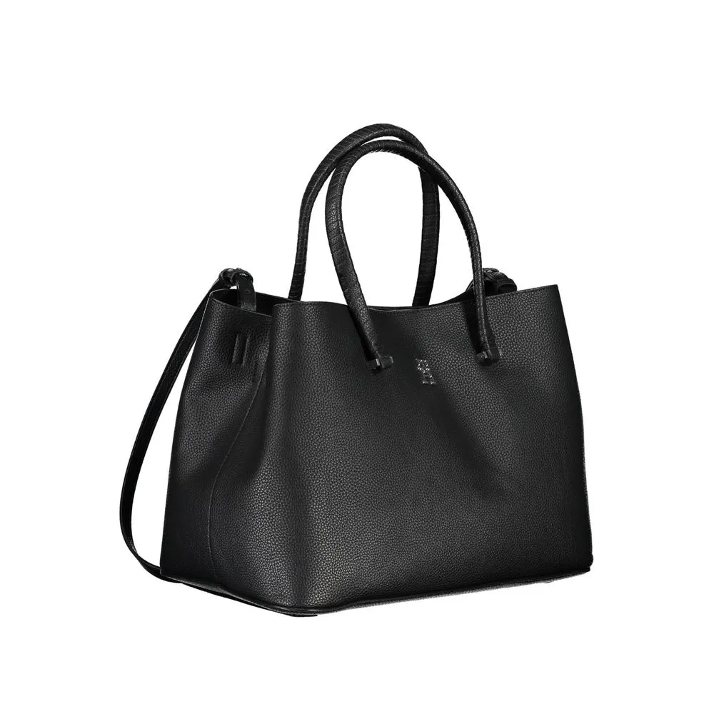 Black Polyethylene Handbag sold by Louxly product image thumbnail 2