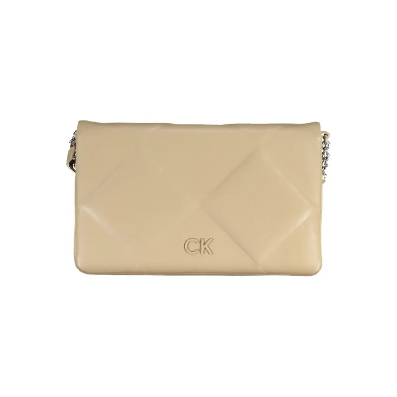 Beige Polyester Handbag sold by Louxly