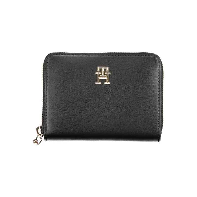 Black Polyethylene Women Wallet sold by Louxly