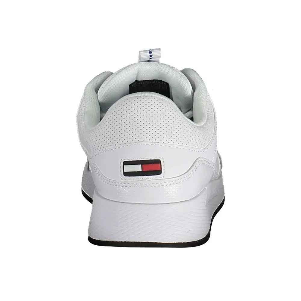 White Polyethylene Men Sneaker sold by Louxly product image thumbnail 3