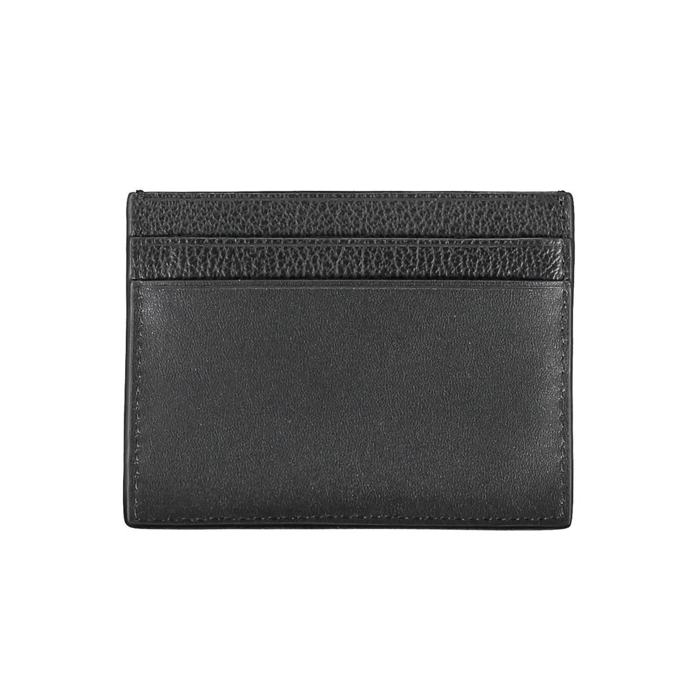 Elegant Leather Card Holder in Timeless Black sold by Louxly product image thumbnail 2