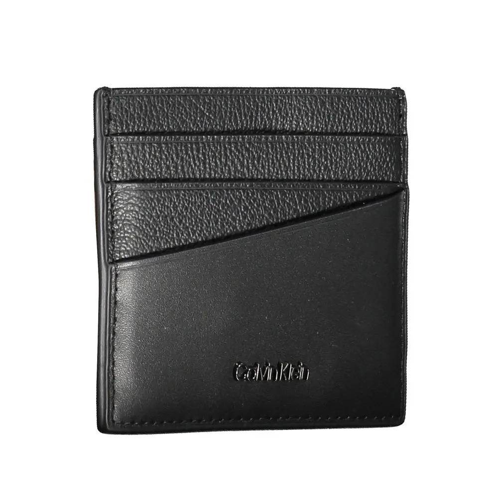 Elegant Leather Card Holder in Timeless Black sold by Louxly product image thumbnail 3