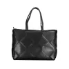 Black Polyester Handbag sold by Louxly