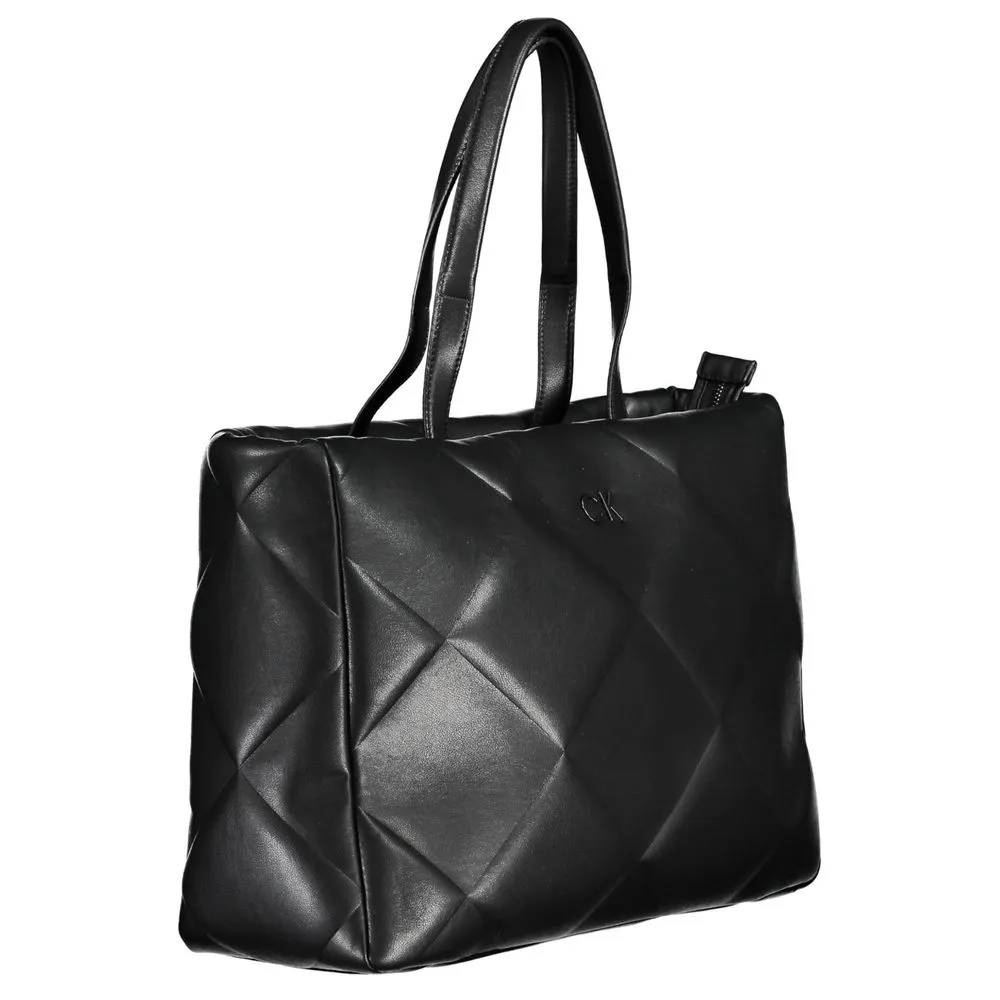 Black Polyester Handbag sold by Louxly product image thumbnail 2