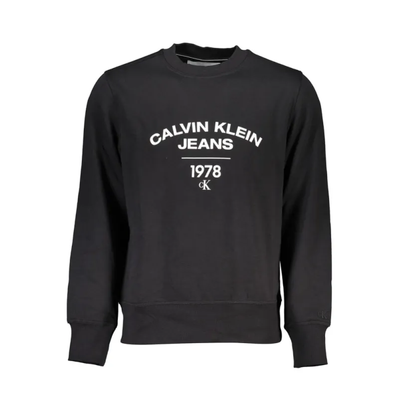 Sleek Long Sleeve Fleece Crew Neck Sweatshirt sold by Louxly