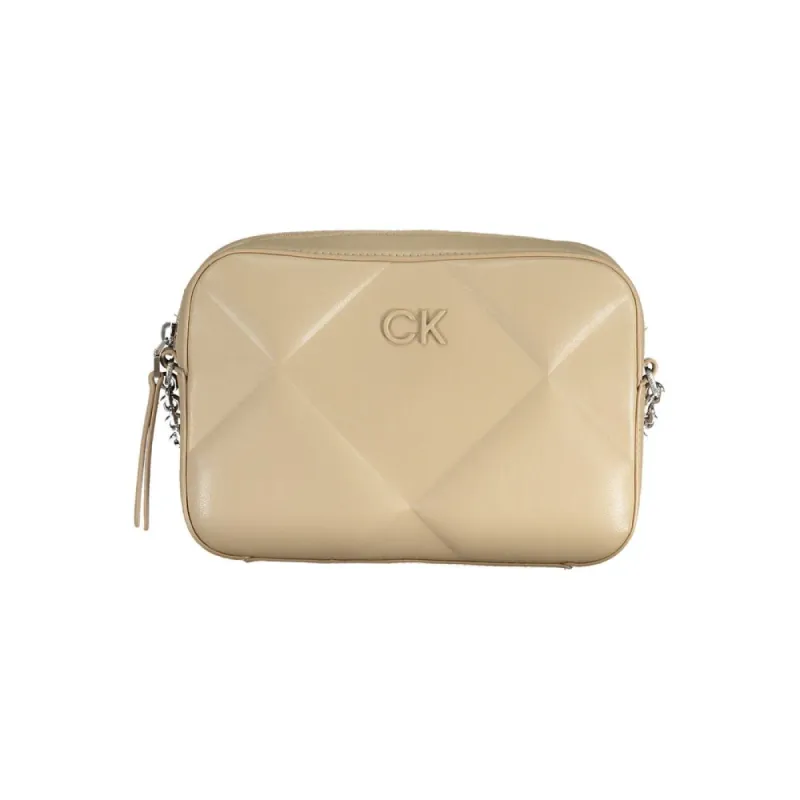 Beige Polyester Handbag sold by Louxly